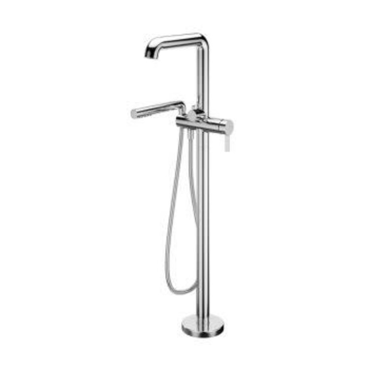 Kalia Kalia Basico Freestanding Tub Filler w/ R.I.- Chrome