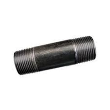 1/2" Black Iron Nipple x 3-1/2"