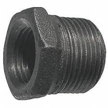 3/4" x 1/2" Black Iron Bushing