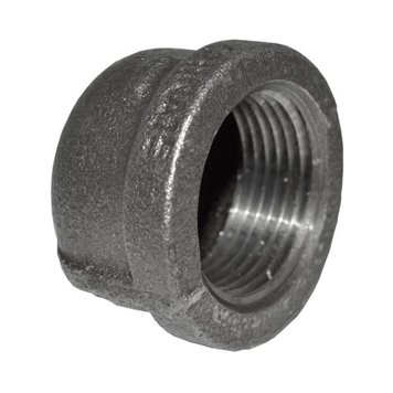 3/4" Black Iron Cap