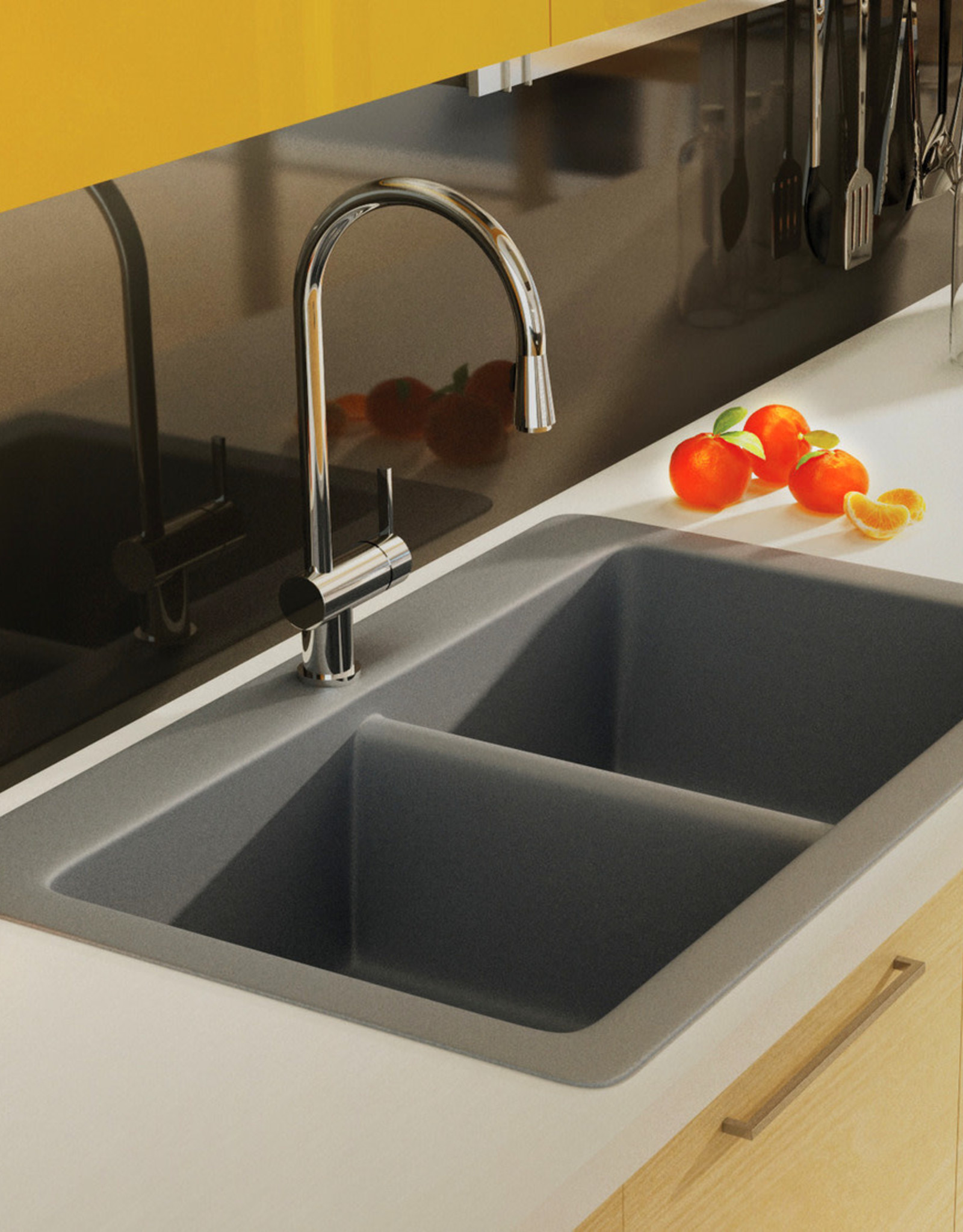 Blanco Blanco Horizon 210 Granite Drop-In Kitchen Sink