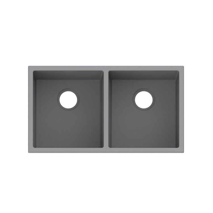 Vogt Vogt Bludenz GS Vogranite Undermount Kitchen Sink (50/50) 32" x 18" x 9"