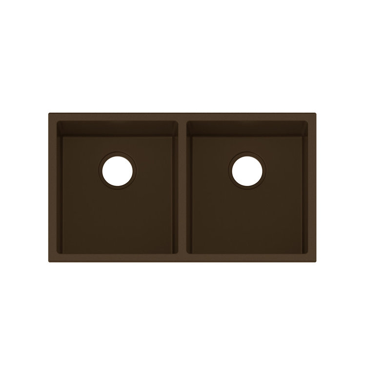 Vogt Vogt Bludenz GS Vogranite Undermount Kitchen Sink (50/50) 32" x 18" x 9"