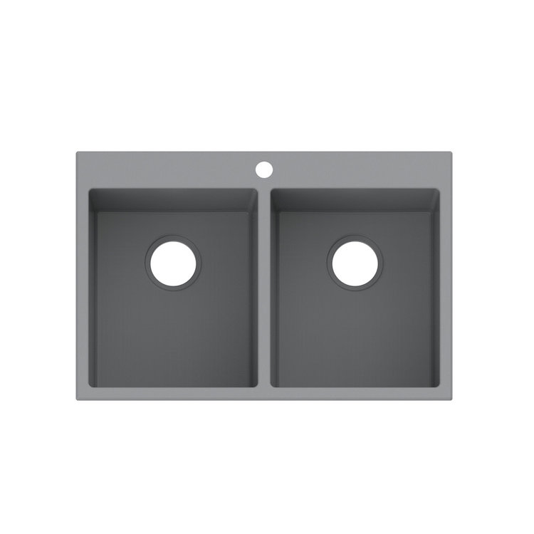 Vogt Vogt Rankweil GS Vogranite Drop-In Kitchen Sink (50/50) 30" x 20" x 9"