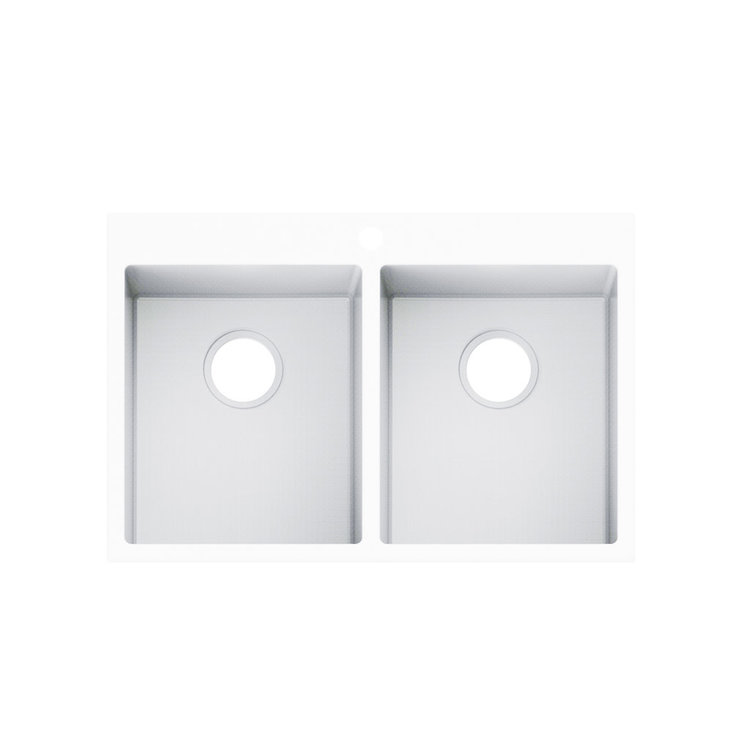 Vogt Vogt Rankweil GS Vogranite Drop-In Kitchen Sink (50/50) 30" x 20" x 9"