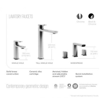 Kalia Kalia Grafik Vessel Faucet