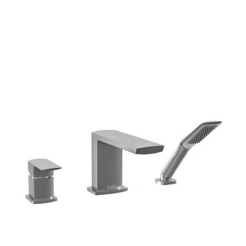 Kalia Kalia Grafik 3-Piece Deckmount Tub Filler w/ Handshower w/ R.I.