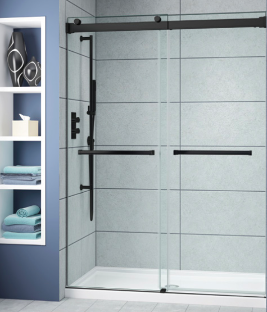 Fleurco Gemini Plus InLine 60" Door Ck Tubs and Taps