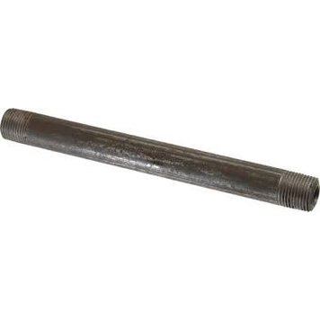 1/2" Black Iron Nipple x 30"