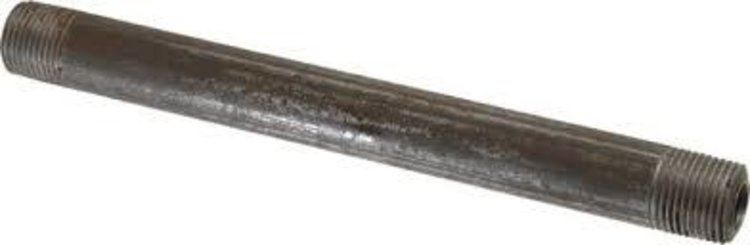 1/2" Black Iron Nipple x 60"