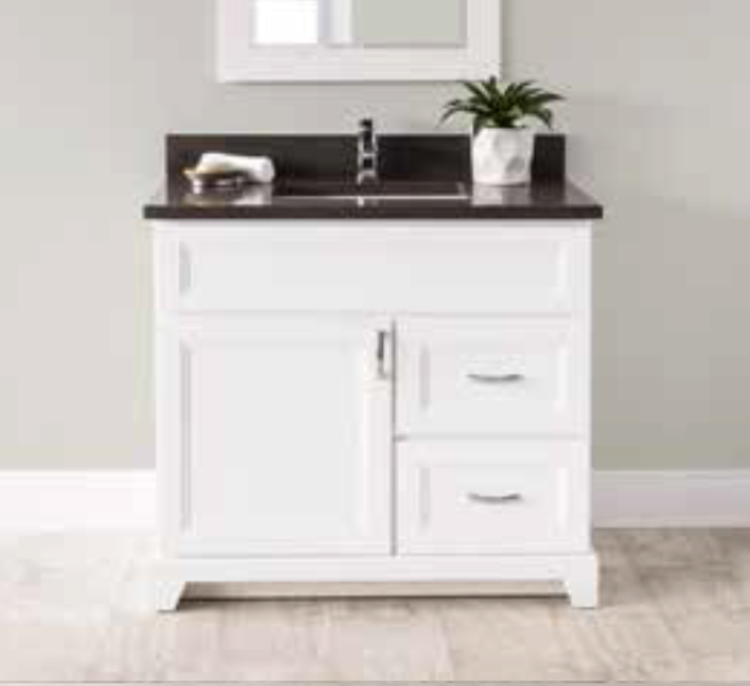 Stonewood Stonewood Classic Standard Depth 36" Vanity, Top and Sink