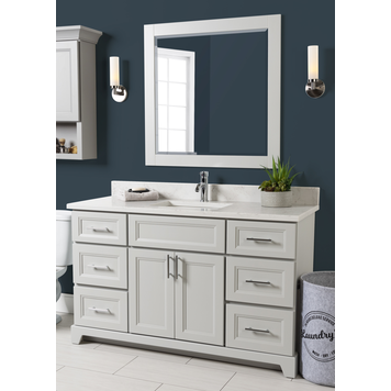 Stonewood Stonewood Premium Standard Depth 54" Vanity, Top and Sink