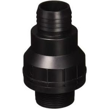 Sump Check Valve 1-1/4" Barb x 1-1/2" MIP
