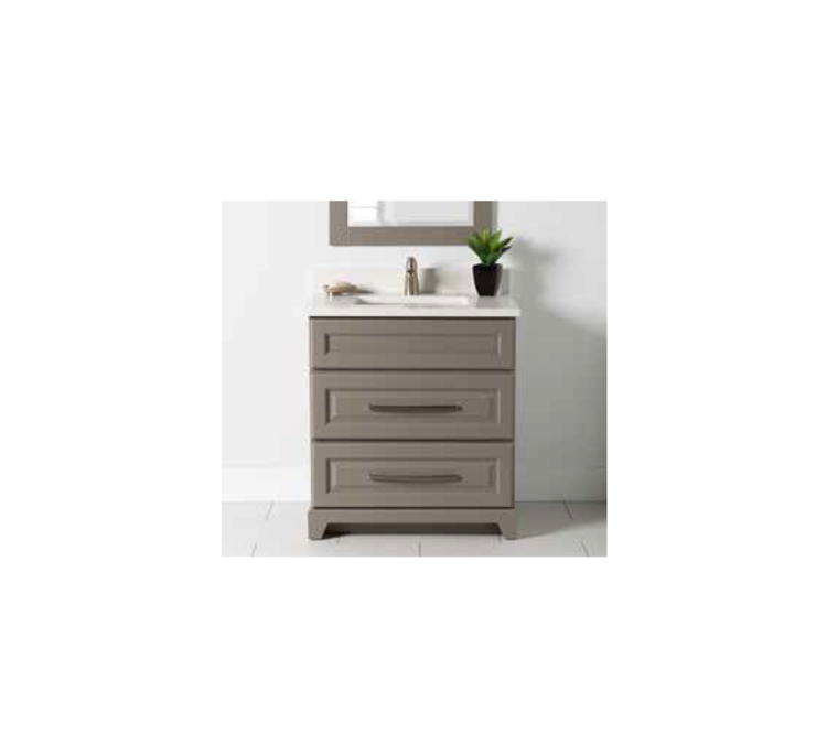 Stonewood Stonewood Premium Standard Depth 36" Dresser Style Vanity, Top and Sink