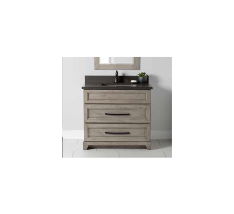 Stonewood Stonewood Classic Standard Depth 30" Dresser Style Vanity, Top and Sink