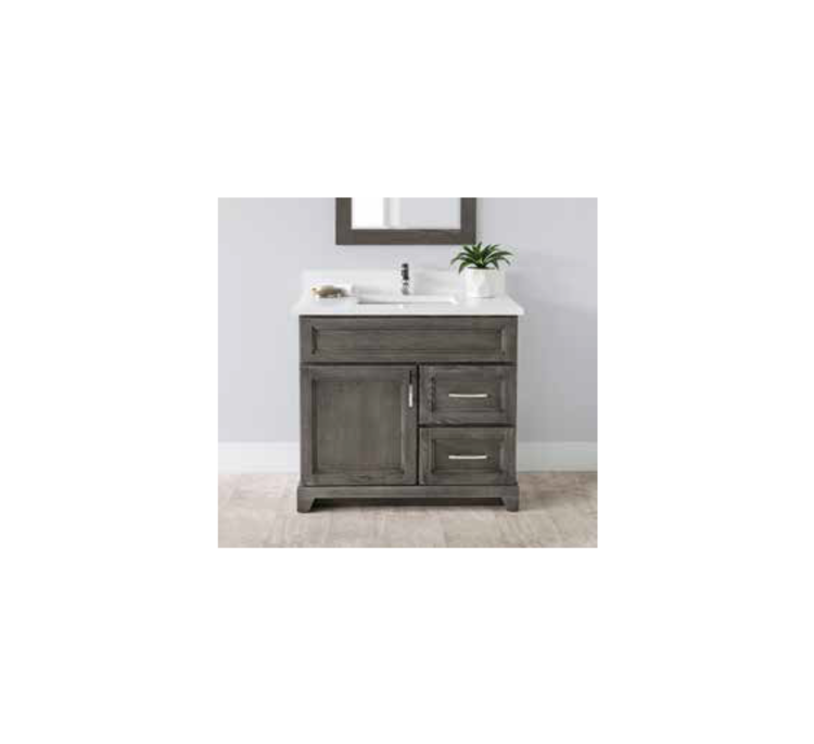 Stonewood Stonewood Premium Standard Depth 30" Vanity, Top and Sink