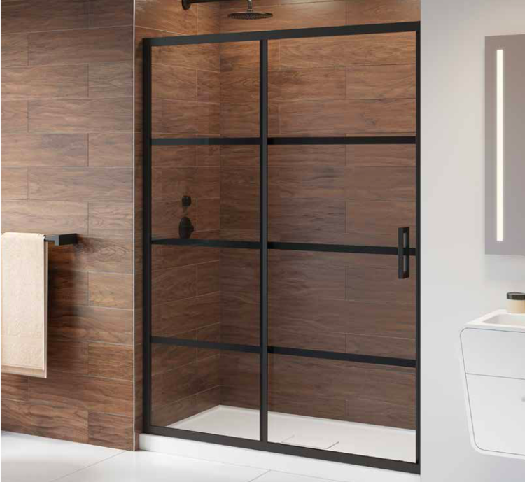 Fleurco Fleurco Latitude In-Line 48" Sliding Door with Fixed Panel