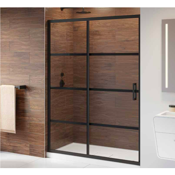 Fleurco Fleurco Latitude In-Line 60" Sliding Door with Fixed Panel