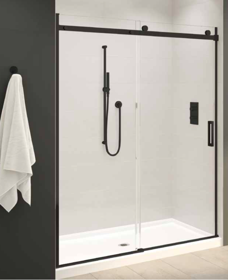 Fleurco Fleurco Horizon In-Line 48" Sliding Door with Fixed Panel