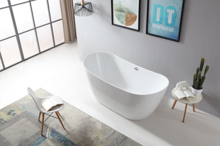 Bagno Italia Bagno Italia Bellagio 66" Freestanding Tub