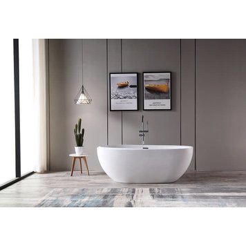 Bagno Italia Bagno Italia Cosmo 67" Freestanding Tub