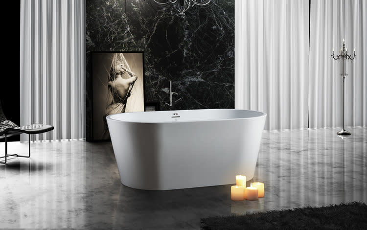 Bagno Italia Bagno Italia Monaco 67" Freestanding Tub
