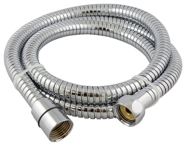 SS Shower Hose Chrome 84"