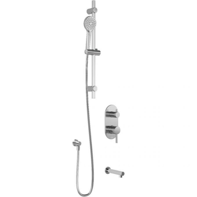 Kalia Kalia Basico PB2- Tub Spout w/ Handshower- Chrome