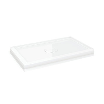 Fleurco Fleurco 54"x36" Shower Base Right Corner White
