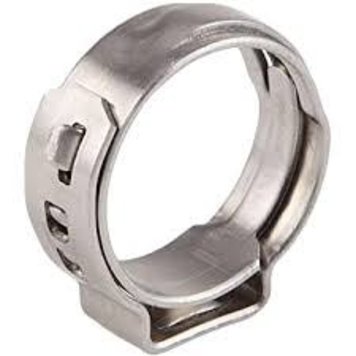 Lyncar 1" PEX Stainless Steel Crimp Ring ( Pinch Style)