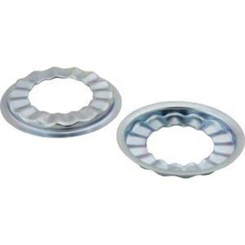 Master Plumber Steel Flat Pattern Basin Crowsfeet, 2 Pack