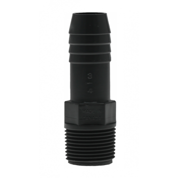 3/4" Poly MIP x Insert