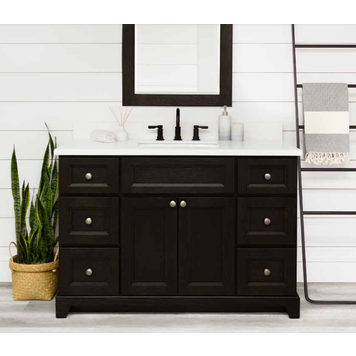 Stonewood Stonewood Premium Standard Depth 60" Single Bowl Vanity, Top and Sink