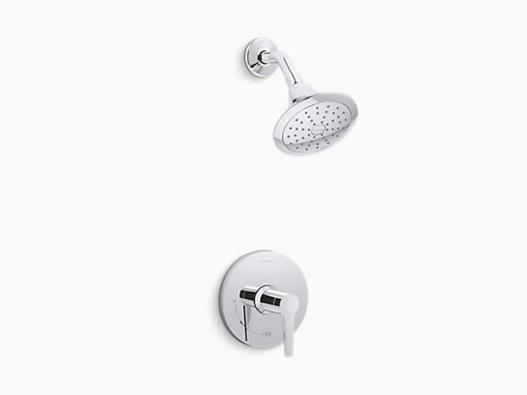 Kohler Kohler Pitch Rite-Temp Shower Only Trim Chrome