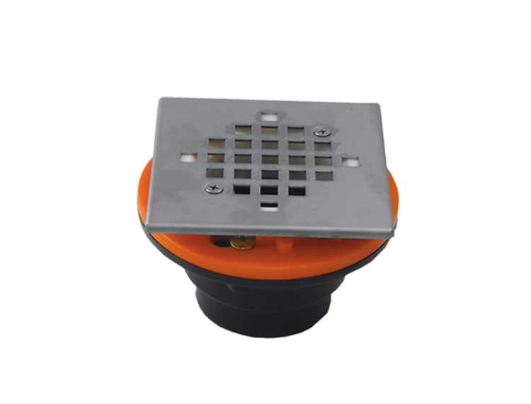 Square ABS Clamping Shower Drain