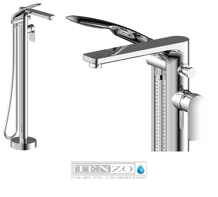 Tenzo Tenzo Delano Freestanding Tub Filler