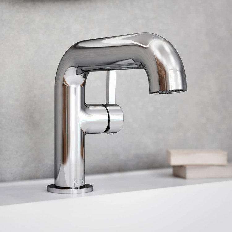 Kalia Kalia Basico Single-Hole Lav Faucet w/ Drain- Chrome