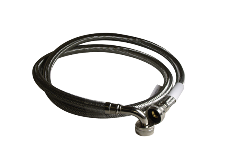 72" washing machine Hose w/ 90 Deg Ftg