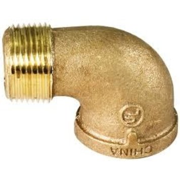 1" Brass 90