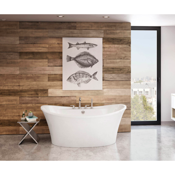 Maax Maax Ariosa Freestanding Tub 66"x 36" White