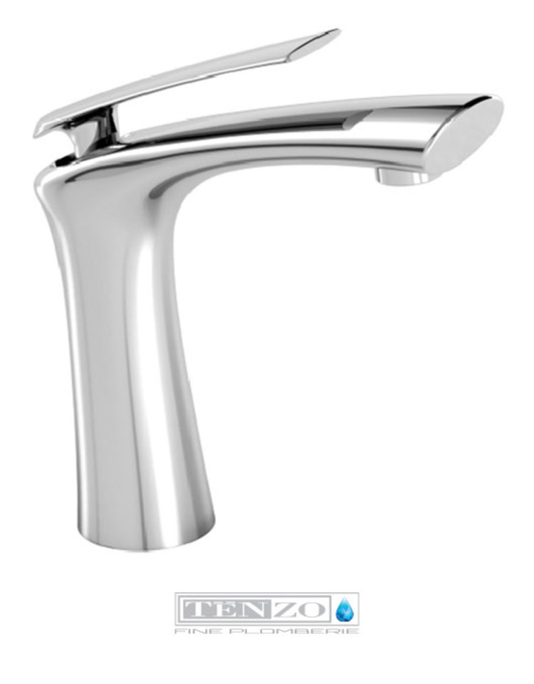 Tenzo Tenzo Fluvia Single Handle Chrome Lav Faucet