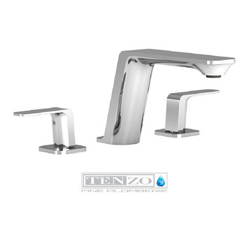 Tenzo Tenzo Quantum 8" Lav Faucet Chrome