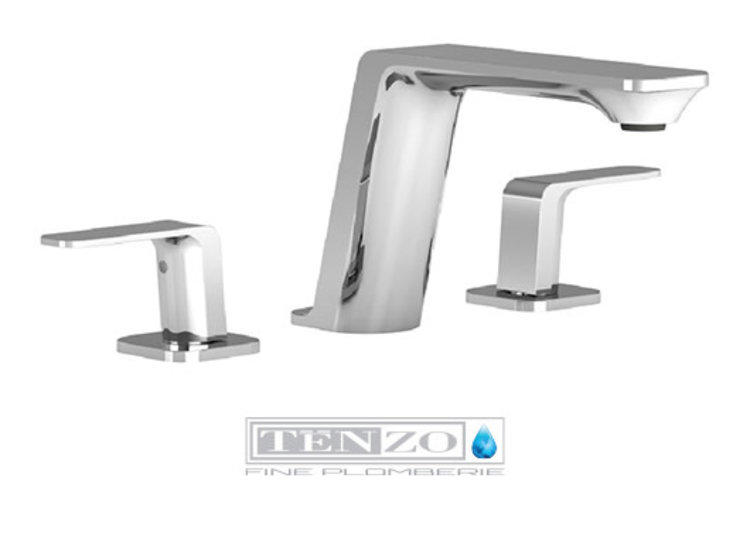 Tenzo Tenzo Quantum 8" Lav Faucet Chrome