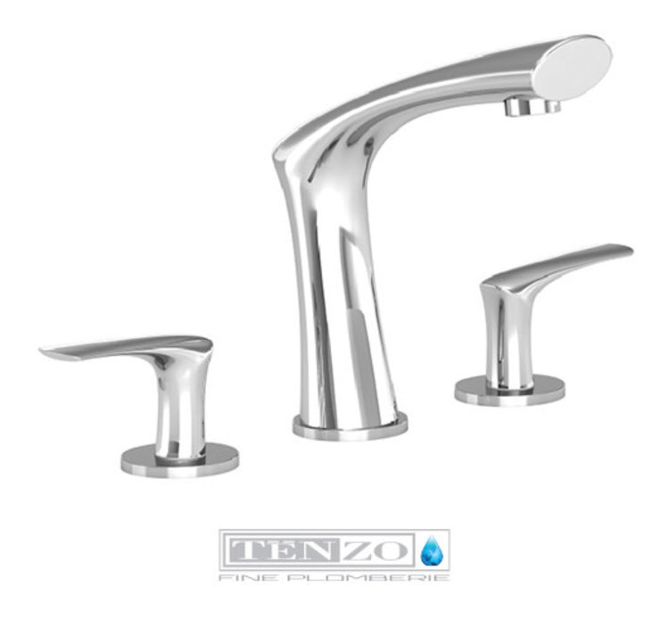 Tenzo Tenzo Fluvia 8" Lav Faucet Chrome