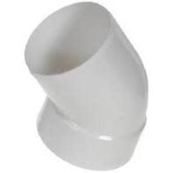 4" PVC SEWER 45' STREET ELBOW