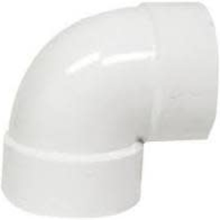 4" PVC SEWER 90' ELBOW