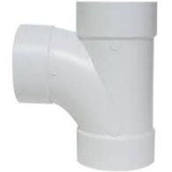 4" PVC SEWER SANITARY TEE