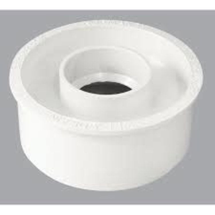 4" PVC SEWER X 1 1/2" ABS/DWV BUSH