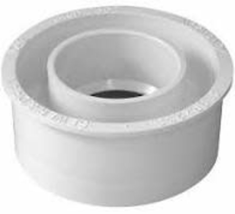 4" PVC SEWER X 2" ABS/DWV BUSH