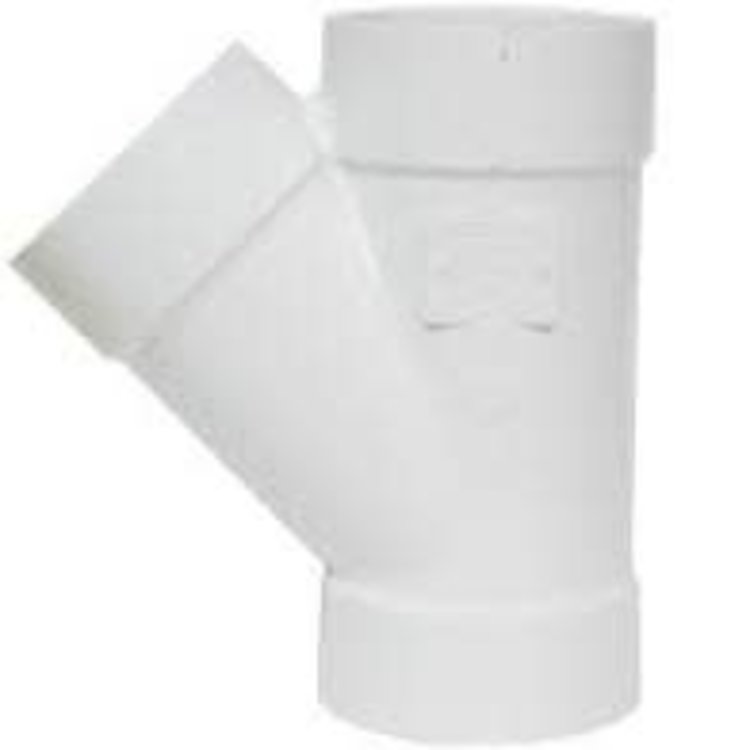 4" PVC SEWER WYE- BDS